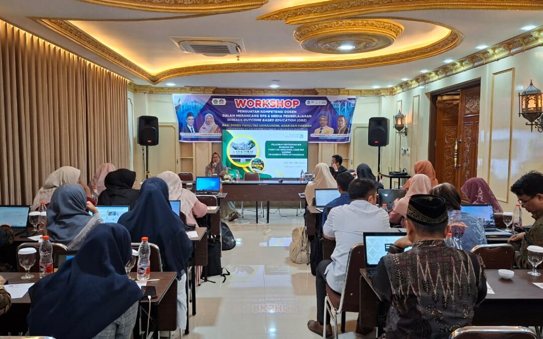 FUAD UIN MY Mahmud Yunus Batusangkar Selenggarakan Workshop RPS Berbasis Outcome-Based Education