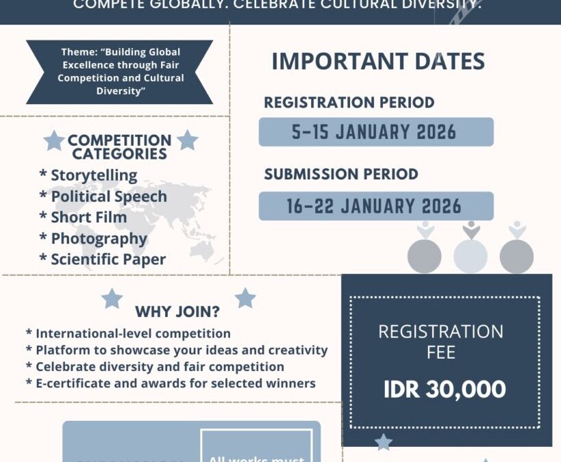 FUAD International Competition 2026 Resmi Dibuka, Ajak Generasi Muda Unjuk Kreativitas di Tingkat Global